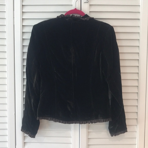 Brown Velvet lightweight blazer - Picture 3 of 3